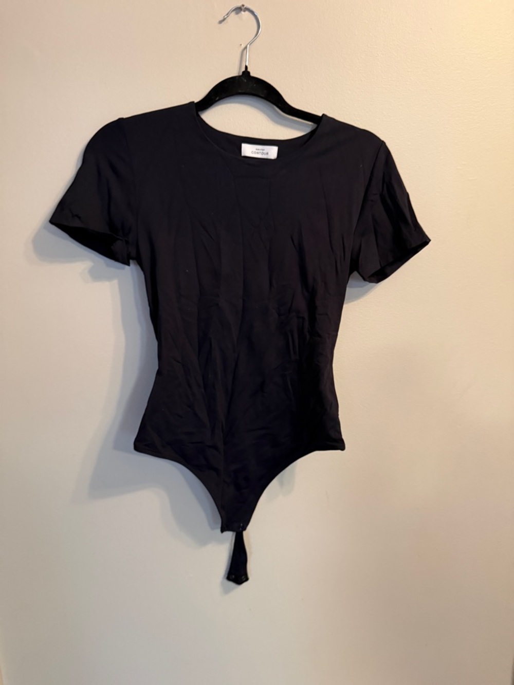 Wilfred Black Short-Sleeve Bodysuit